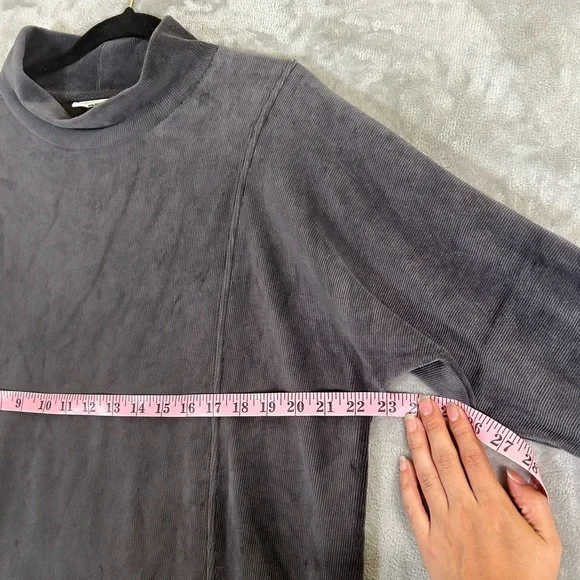 J. Jill corded velour mock neck dress - Picture 6 of 11